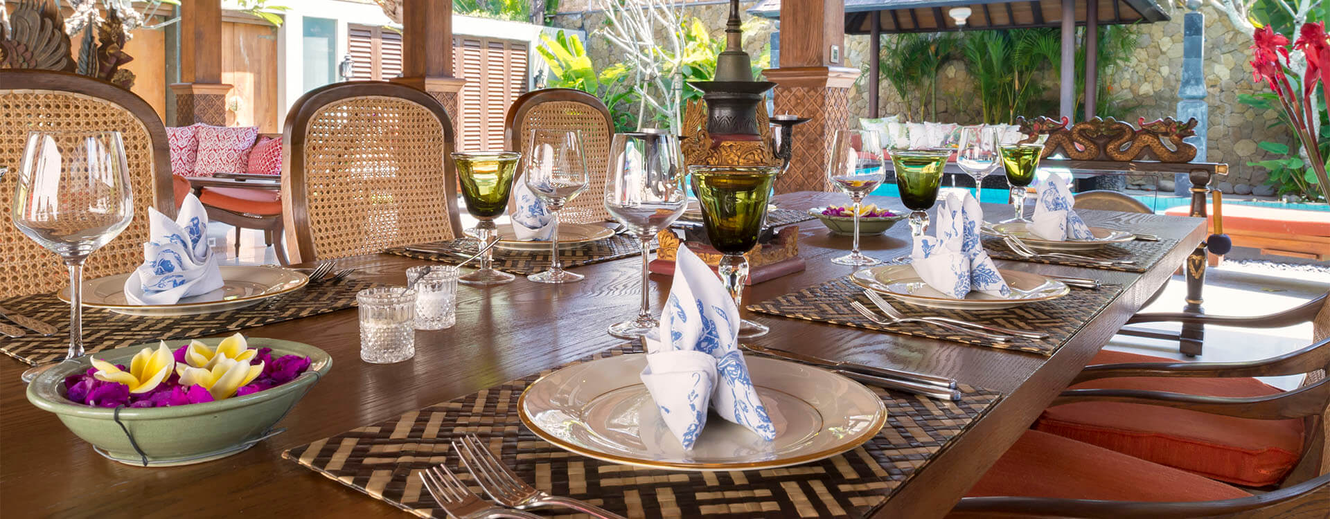 Des Indes II - Dining area